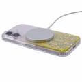 iPhone 16 Plus Sparkle Glow MagSafe Cover - gul