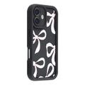 iPhone 16 Plus Stilfuldt stødsikkert TPU cover med forhøjede kanter