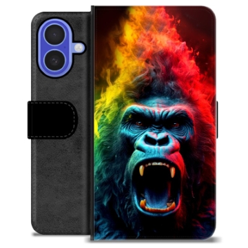 iPhone 16 Premium Flip Cover med Pung - Gorilla