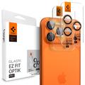 iPhone 16 Pro/16 Pro Max/17 Pro/17 Pro Max Spigen Glas.tR Ez Fit Optik Pro Kamera Linse Hærdet Glas - Orange