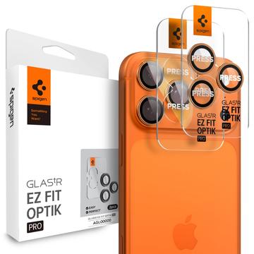 iPhone 16 Pro/16 Pro Max/17 Pro/17 Pro Max Spigen Glas.tR Ez Fit Optik Pro Kamera Linse Hærdet Glas