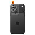 iPhone 16 Pro/16 Pro Max/17 Pro/17 Pro Max Spigen Glas.tR Ez Fit Optik Pro Kamera Linse Hærdet Glas - Sølv