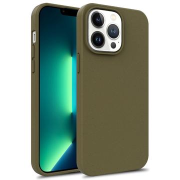 iPhone 16 Pro Biologisk Nedbrydeligt Cover - Mørkegrøn