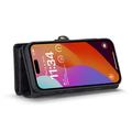 iPhone 16 Pro Caseme 008 2-i-1 Multifunktionel Pung - Sort