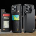 iPhone 16 Pro Caseme C22-etui RFID-kortpung - Sort