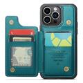 iPhone 16 Pro Caseme C22-etui RFID-kortpung - grøn