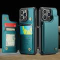 iPhone 16 Pro Caseme C22-etui RFID-kortpung - grøn