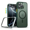 iPhone 16 Pro ESR HaloLock MagSafe Classic Pro-sæt - frostet Grøn