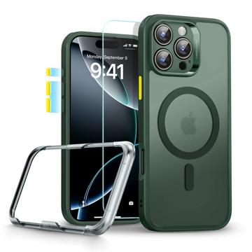 iPhone 16 Pro ESR HaloLock MagSafe Classic Pro-sæt - frostet Grøn