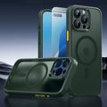 iPhone 16 Pro ESR HaloLock MagSafe Classic Pro-sæt - frostet Grøn