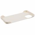 iPhone 16 Pro Plastik Cover Uden Sider - Hvid