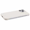 iPhone 16 Pro Plastik Cover Uden Sider - Hvid