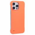 iPhone 16 Pro Plastik Cover Uden Sider - Orange
