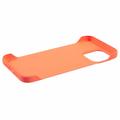 iPhone 16 Pro Plastik Cover Uden Sider - Orange