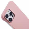iPhone 16 Pro Plastik Cover Uden Sider - Pink