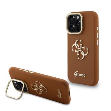 iPhone 16 Pro Guess Grained 4G Logo Stativkamera Cover