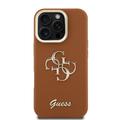 iPhone 16 Pro Guess Grained 4G Logo Stativkamera Cover