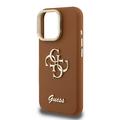 iPhone 16 Pro Guess Grained 4G Logo Stativkamera Cover