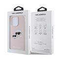 iPhone 16 Pro Karl Lagerfeld Double Heads MagSafe cover i flydende silikone