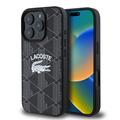 iPhone 16 Pro Lacoste Blend Monogram Cover - MagSafe-kompatibelt - Sort