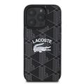 iPhone 16 Pro Lacoste Blend Monogram Cover - MagSafe-kompatibelt - Sort