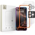 iPhone 16 Pro Max/17 Pro Max Tech-Protect Supreme beskyttelsessæt - Klar