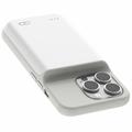 iPhone 16 Pro Max Backup Battericover - 7000mAh - Hvid