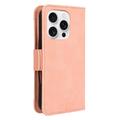 iPhone 16 Pro Max Kortholder Pung Etui - pink