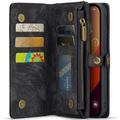 iPhone 16 Pro Max Caseme 008 2-i-1 Multifunktionel Pung - Sort