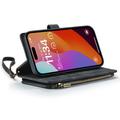 iPhone 16 Pro Max Caseme C30 Multifunktionel Pung - Sort