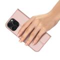 iPhone 16 Pro Max Dux Ducis Skin Pro Flip Cover - Pink