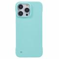 iPhone 16 Pro Max Plastik Cover Uden Sider - Lyse Cyan