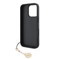 iPhone 16 Pro Max Guess 4G Charms Collection Hybrid Cover - Grå