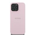 iPhone 16 Pro Max Guess Grained Classic Logo Hybrid Cover - MagSafe-kompatibel - Pink