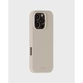 iPhone 16 Pro Max Holdit Silikone Cover - Lys Beige