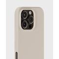 iPhone 16 Pro Max Holdit Silikone Cover - Lys Beige