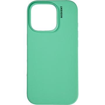 iPhone 16 Pro Max Nudient Base Silikone Cover - Mintgrøn