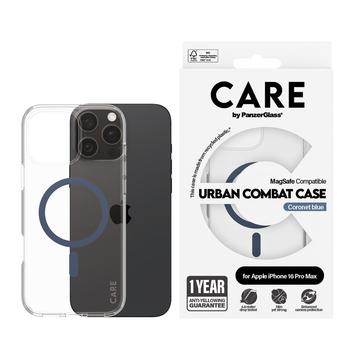 iPhone 16 Pro Max PanzerGlass Care Transparent Urban Combat Cover - MagSafe-kompatibel