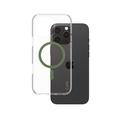 iPhone 16 Pro Max PanzerGlass Care Transparent Urban Combat Cover- MagSafe-kompatibel - Grøn