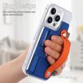 iPhone 16 Pro Max plastiketui CY1 - kortplads, armbånd, støtte - mørkeblå