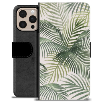 iPhone 16 Pro Max Premium Flip Cover med Pung - Tropic