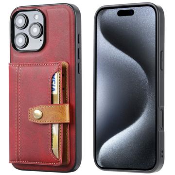 iPhone 16 Pro Max Retro Style Cover med Pung