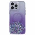 iPhone 16 Pro Max Sparkle Glow MagSafe Cover - lilla