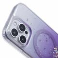 iPhone 16 Pro Max Sparkle Glow MagSafe Cover - lilla