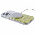 iPhone 16 Pro Max Sparkle Glow MagSafe Cover - gul