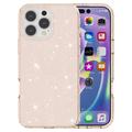 iPhone 16 Pro Max Stylish Glitter Series Hybrid Cover - Guld