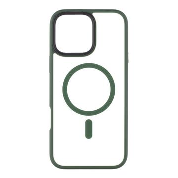 iPhone 16 Pro Max Tactical MagForce Hyperstealth Hybrid Cover - Skovgrøn