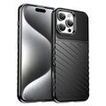 iPhone 16 Pro Max Thunder Series TPU Cover - Sort