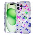 iPhone 16 Pro Max Wave-Edge Laser Glitter MagSafe Cover