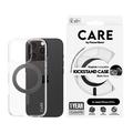 iPhone 16 Pro PanzerGlass Care Kickstand Cover - MagSafe-kompatibel - Klar / Sort